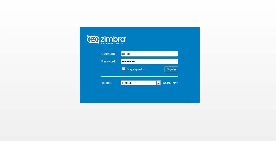 How to install and configure zimbra mail server 