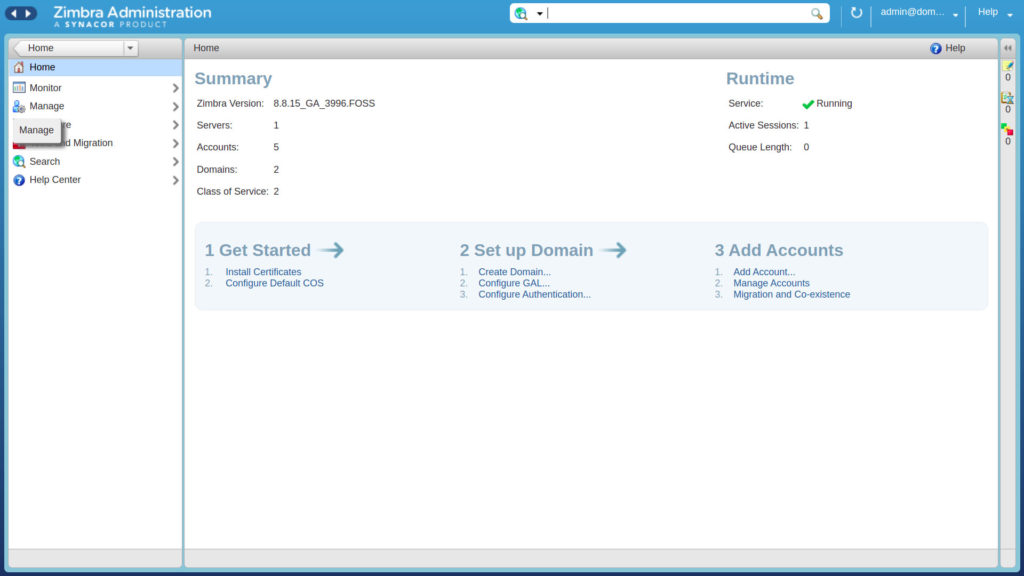 How to configure external email account inside Zimbra Webmail - Diadem  Technologies : Support Knowledgebase