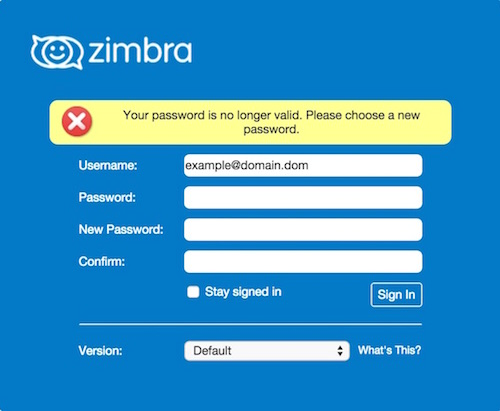 A flaw in Zimbra email suite allows stealing login credentials of the users