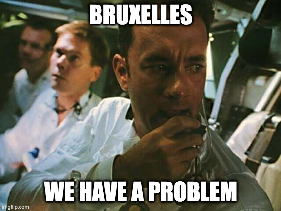 Bruxelles we have a problem meme