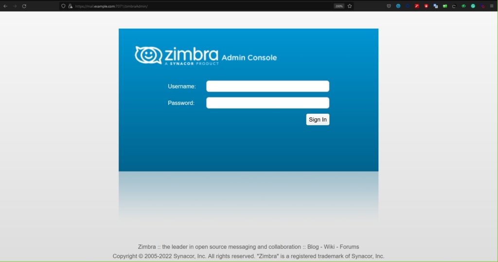 Zimbra Collaboration Administrator Guide